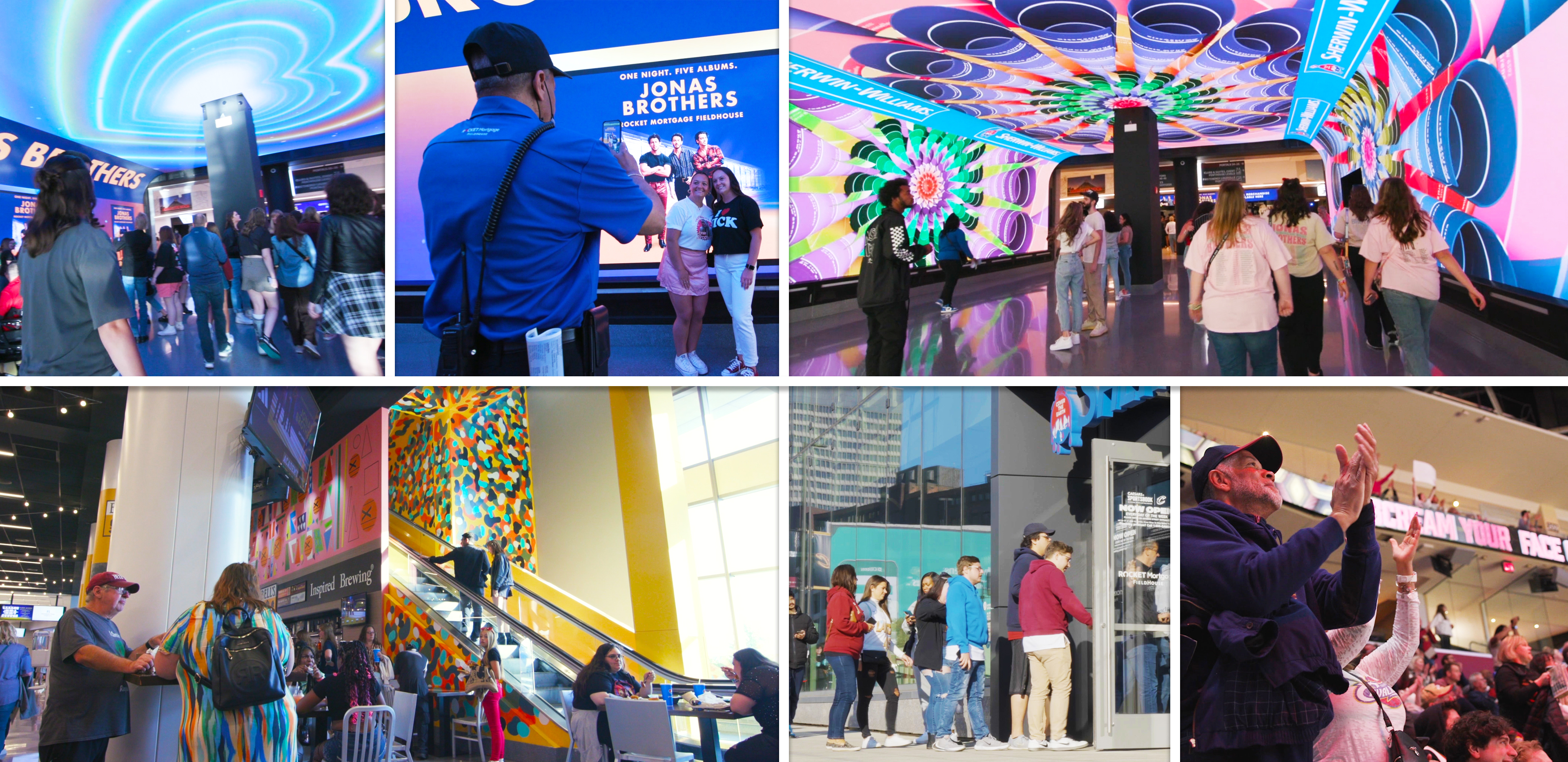 Enter with ease at Rocket Mortgage FieldHouse. Enter with ease at Rocket Mortgage FieldHouse.
