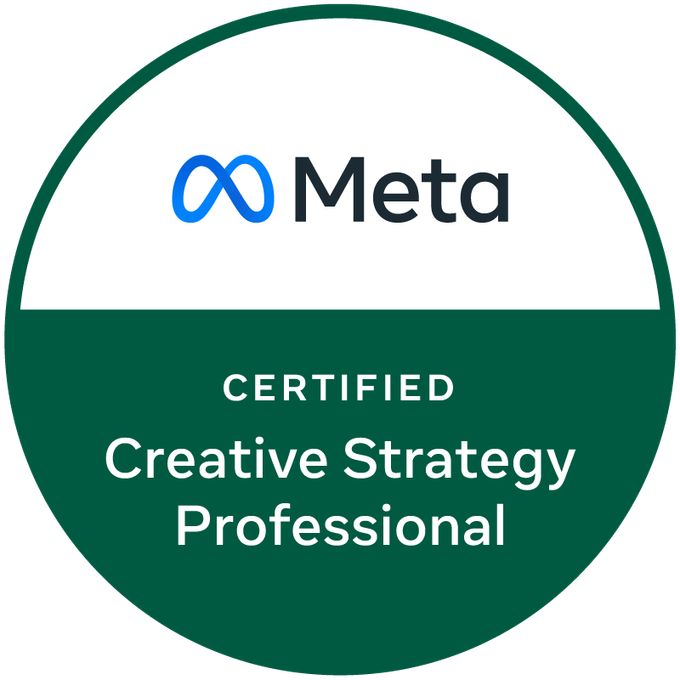 Meta Creative Strategy Certified Professional